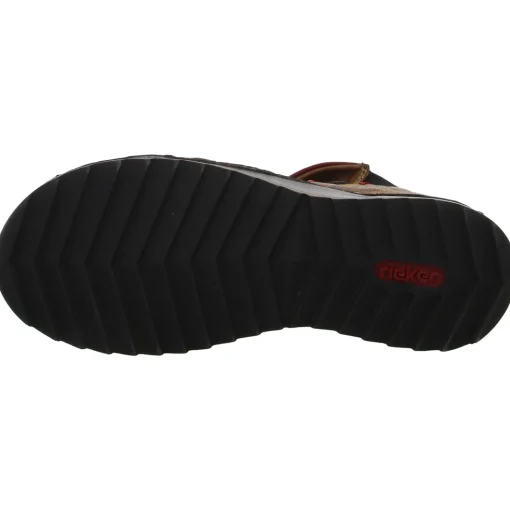 Rieker Schlupf-/Reißverschlußstiefelette Warmfutter bis 35mm Absatz (casual)