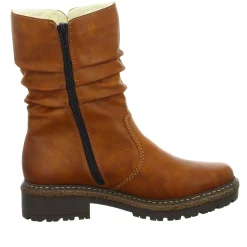 Rieker Schlupf-/Reißverschlußstiefelette Warmfutter bis 35mm Absatz (casual)