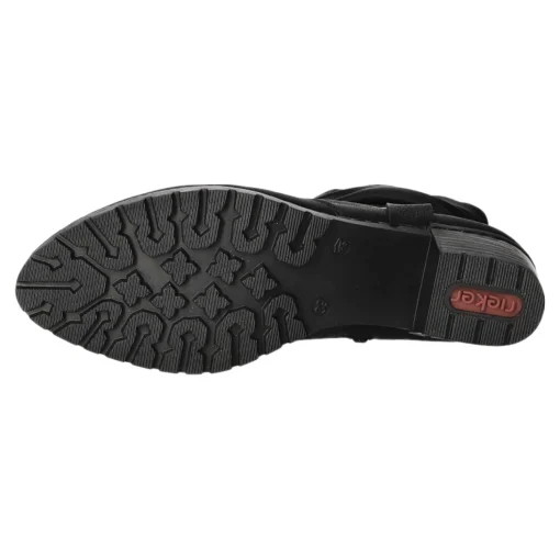 Rieker Schlupf-/Reißverschlußstiefelette Warmfutter ab 35mm Absatz