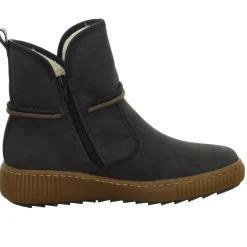 Rieker Schlupf-/Reißverschlußstiefelette Warmfutter bis 35mm Absatz (casual)