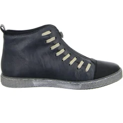 Rieker Schlupf-/Reißverschlußstiefelette Warmfutter bis 35mm Absatz (casual)