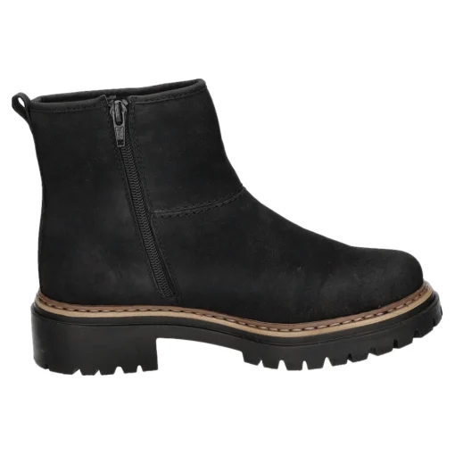 Rieker Schlupf-/Reißverschlußstiefelette Warmfutter bis 35mm Absatz (casual)