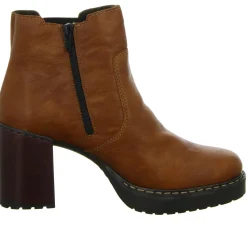 Rieker Schlupf-/Reißverschlußstiefelette Warmfutter ab 35mm Absatz