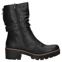 Rieker Schlupf-/Reißverschlußstiefelette Warmfutter ab 35mm Absatz