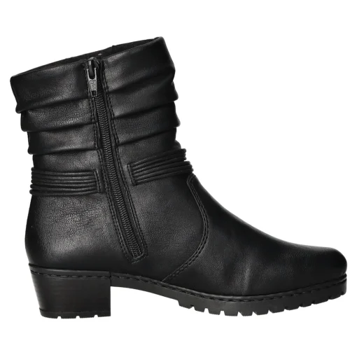 Rieker Schlupf-/Reißverschlußstiefelette Warmfutter ab 35mm Absatz