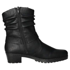 Rieker Schlupf-/Reißverschlußstiefelette Warmfutter ab 35mm Absatz