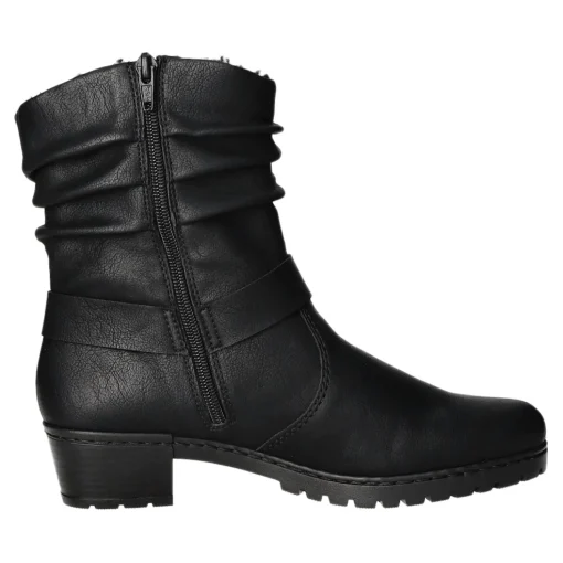 Rieker Schlupf-/Reißverschlußstiefelette Warmfutter ab 35mm Absatz