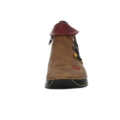 Rieker Schlupf-/Reißverschlußstiefelette Warmfutter bis 35mm Absatz (casual)