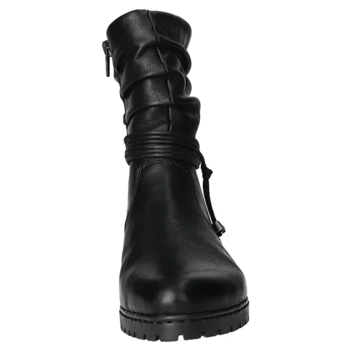Rieker Schlupf-/Reißverschlußstiefelette Warmfutter ab 35mm Absatz