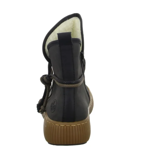 Rieker Schlupf-/Reißverschlußstiefelette Warmfutter bis 35mm Absatz (casual)