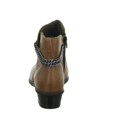 Rieker Schlupf-/Reißverschlußstiefelette Warmfutter ab 35mm Absatz