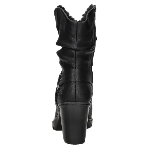 Rieker Schlupf-/Reißverschlußstiefelette Warmfutter ab 35mm Absatz