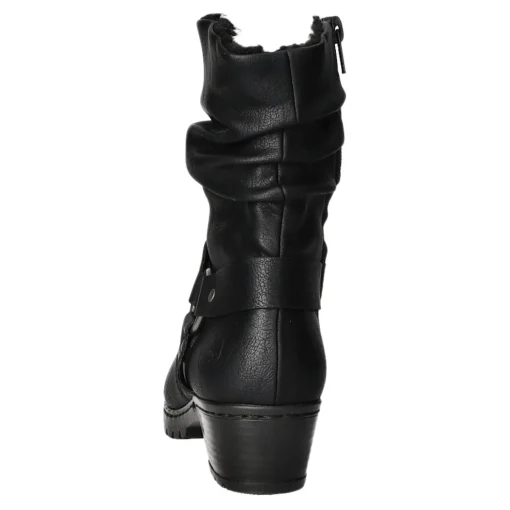 Rieker Schlupf-/Reißverschlußstiefelette Warmfutter ab 35mm Absatz