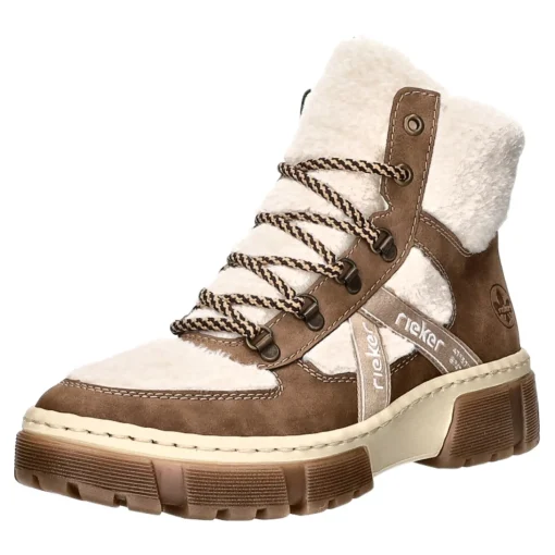 Rieker Schnürstiefelette Warmfutter bis 35mm Absatz (casual)