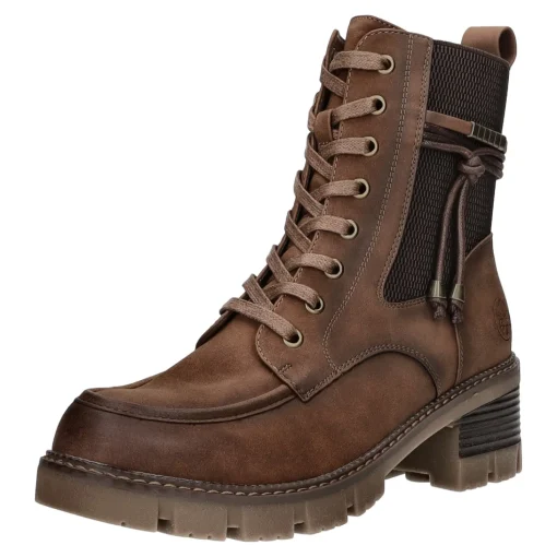 Rieker Schnürstiefelette Warmfutter ab 35mm Absatz