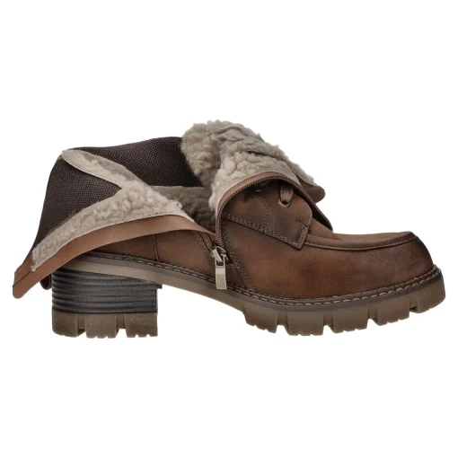 Rieker Schnürstiefelette Warmfutter ab 35mm Absatz