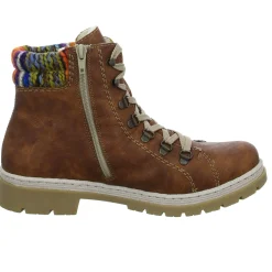 Rieker Schnürstiefelette Warmfutter bis 35mm Absatz (casual)