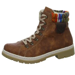 Rieker Schnürstiefelette Warmfutter bis 35mm Absatz (casual)