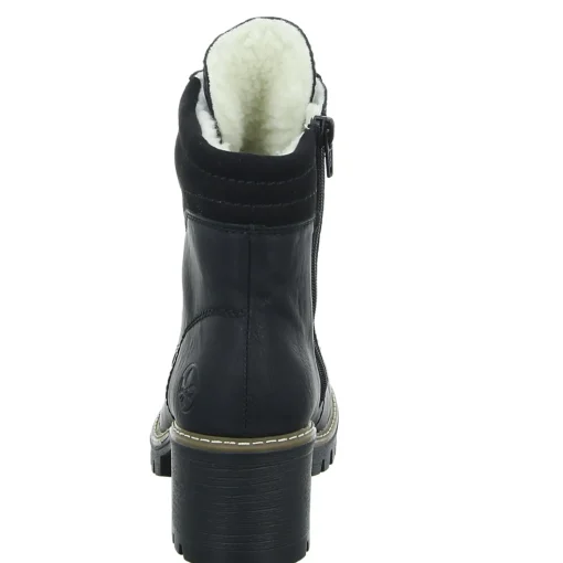 Rieker Schnürstiefelette Warmfutter ab 35mm Absatz