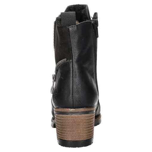 Rieker Schnürstiefelette Warmfutter ab 35mm Absatz