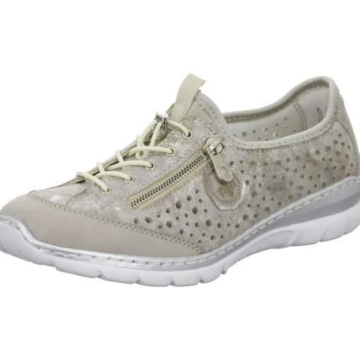 Rieker Slipper/Kletthalbschuh luftdurchlässig (durchbrochenes/geflochtenes Obermaterial)