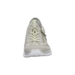 Rieker Slipper/Kletthalbschuh luftdurchlässig (durchbrochenes/geflochtenes Obermaterial)
