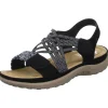 Rieker Sportliche Sandalette bis 30mm Sohlenhöhe