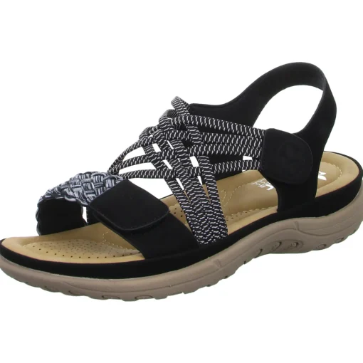Rieker Sportliche Sandalette bis 30mm Sohlenhöhe