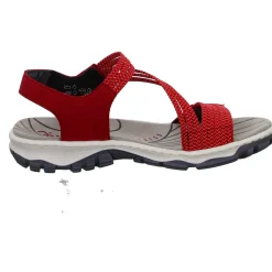 Rieker Sportliche Sandalette bis 30mm Sohlenhöhe
