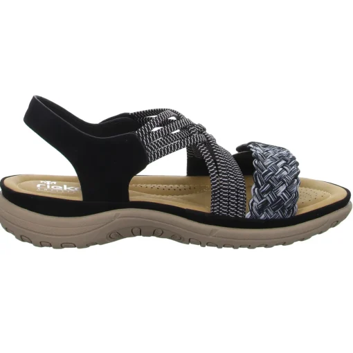 Rieker Sportliche Sandalette bis 30mm Sohlenhöhe