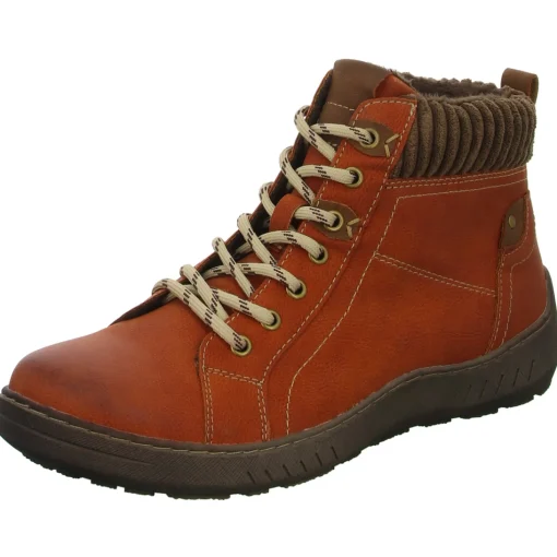 scarbella Schnürstiefelette Warmfutter bis 35mm Absatz (casual)