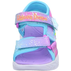Skechers Minilette S Lights-Unicorn Dreams Sandal-MAJESTIC BLISS
