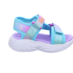 Skechers Minilette S Lights-Unicorn Dreams Sandal-MAJESTIC BLISS