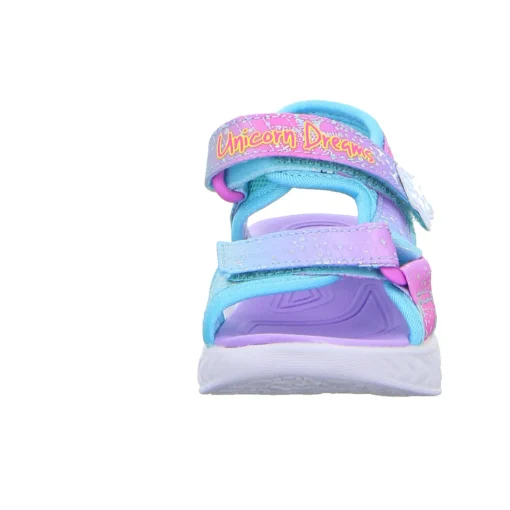 Skechers Minilette S Lights-Unicorn Dreams Sandal-MAJESTIC BLISS