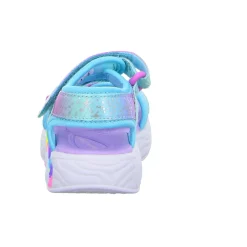 Skechers Minilette S Lights-Unicorn Dreams Sandal-MAJESTIC BLISS