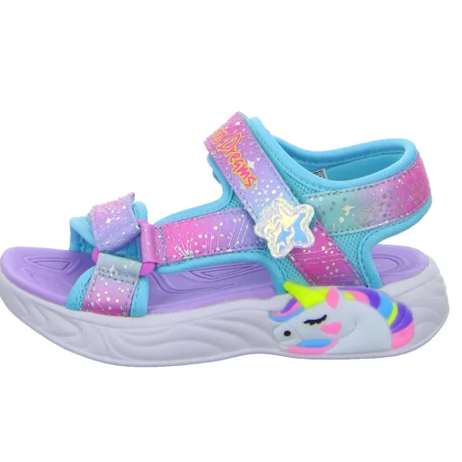 Skechers Sandalette S Lights-Unicorn Dreams Sandal-MAJESTIC BLISS