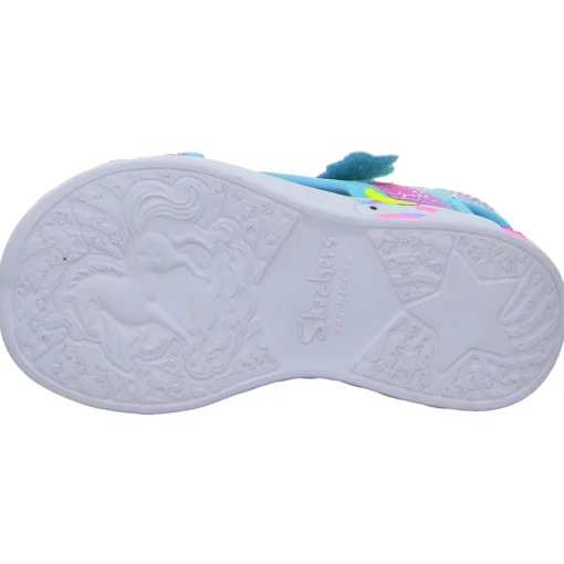 Skechers Sandalette S Lights-Unicorn Dreams Sandal-MAJESTIC BLISS