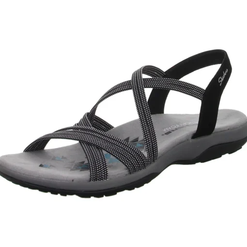 Skechers Sportliche Sandalette bis 30mm Sohlenhöhe Reggae Slim-TURN IT UP