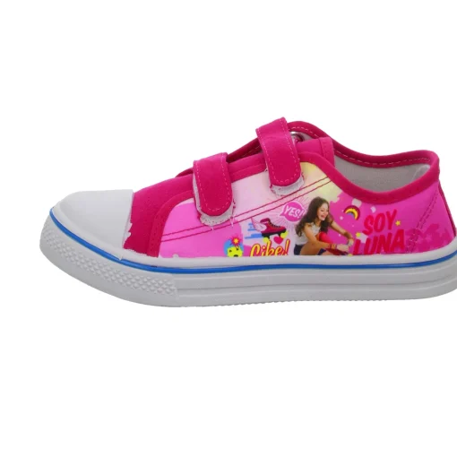 Soy Luna Leinen Slipper/Kletthalbschuh
