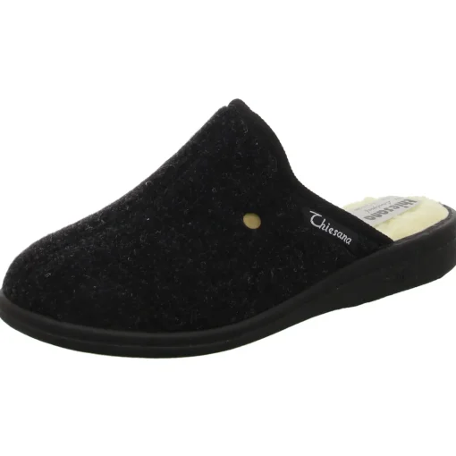 Thiesana Hausschuh Pantolette Warmfutter