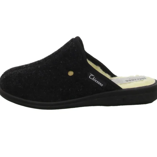 Thiesana Hausschuh Pantolette Warmfutter